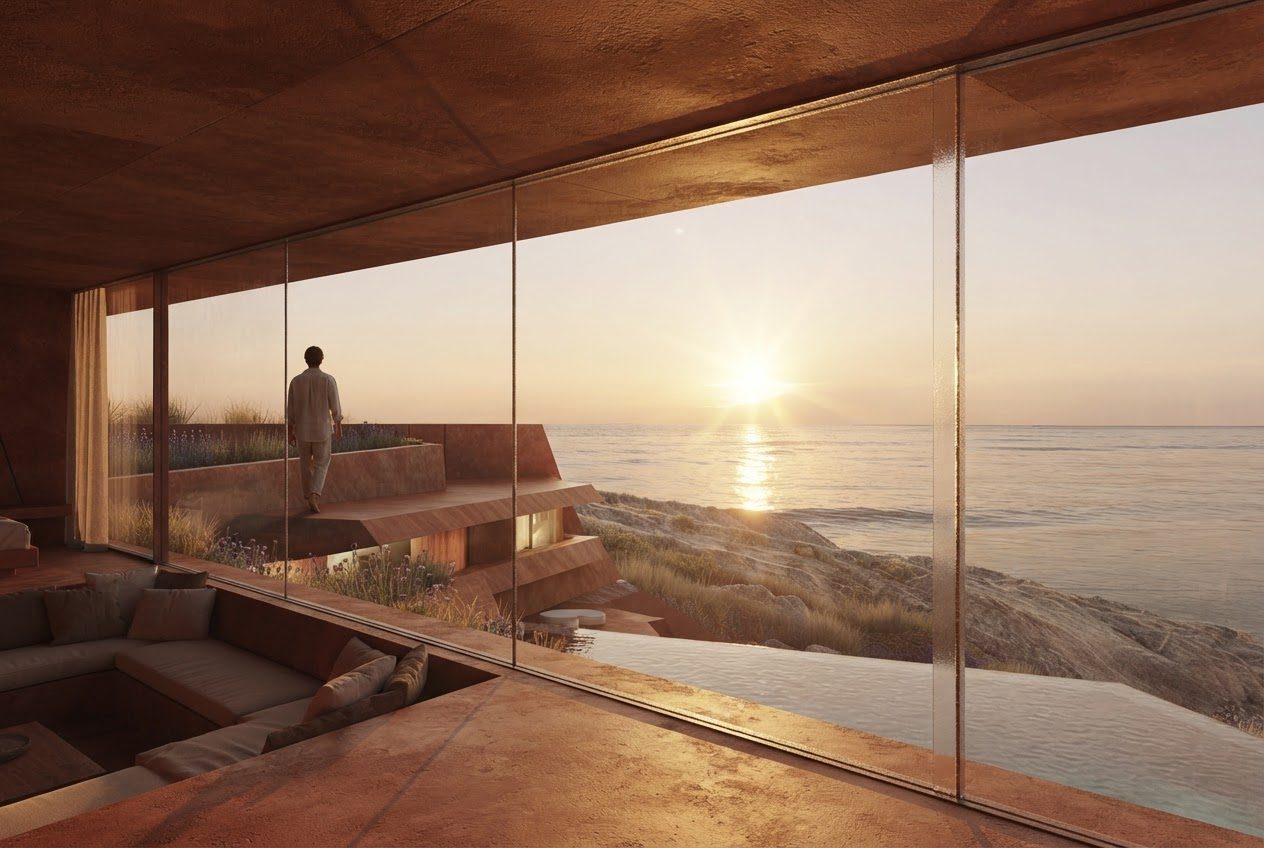 Headland Villa, suite interior — Red Sea, KSA