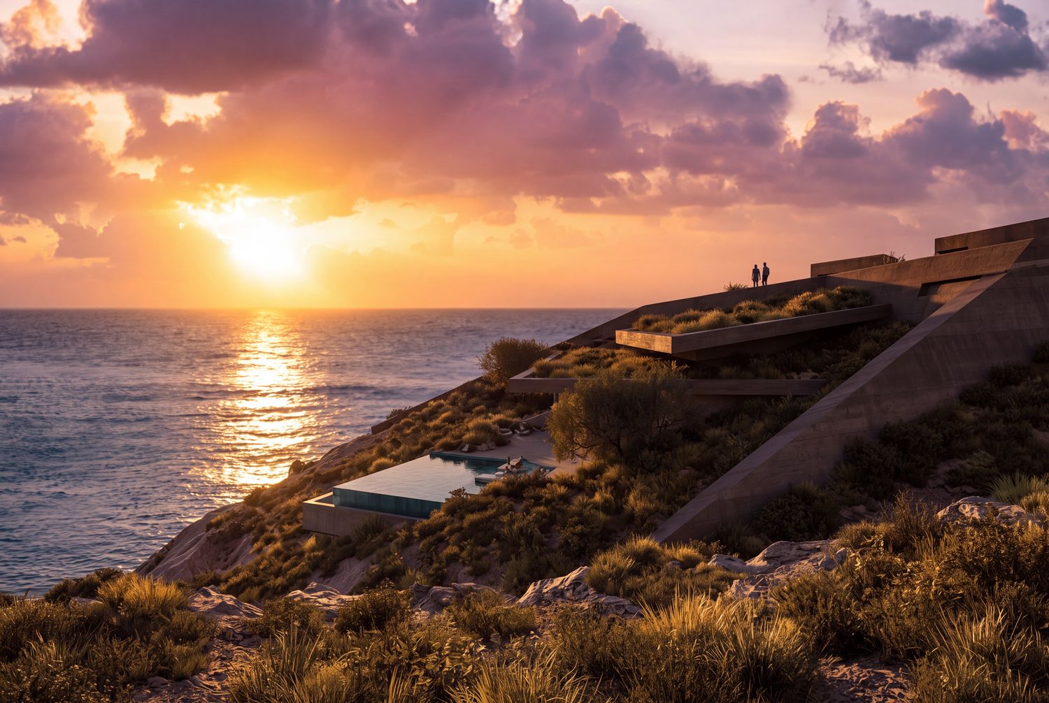 Headland Villa — Red Sea, KSA, by Peder Fossum Ulven