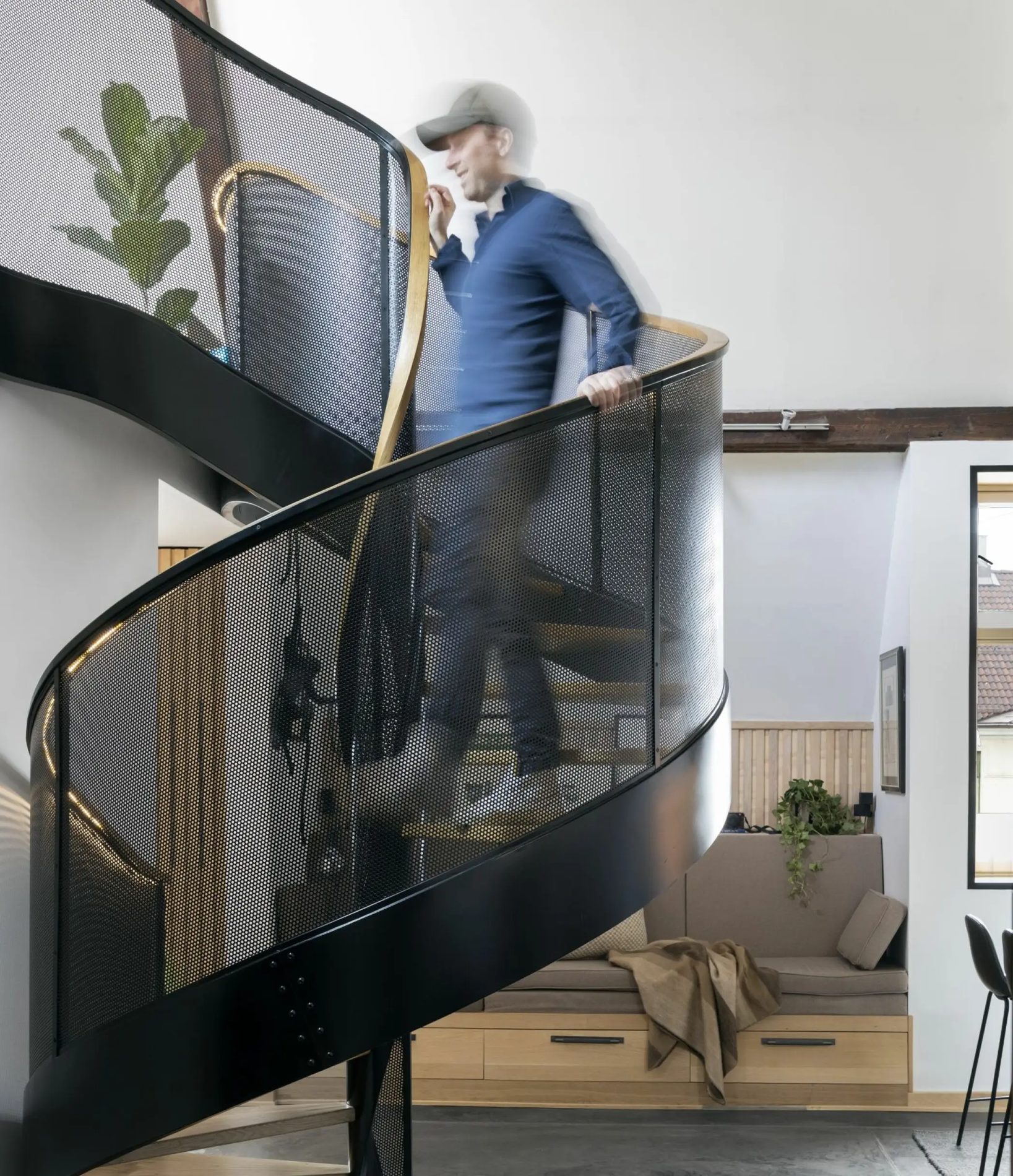 Spiral Staircase, stair — Oslo, Norway