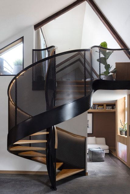 Spiral Staircase, stair — Oslo, Norway