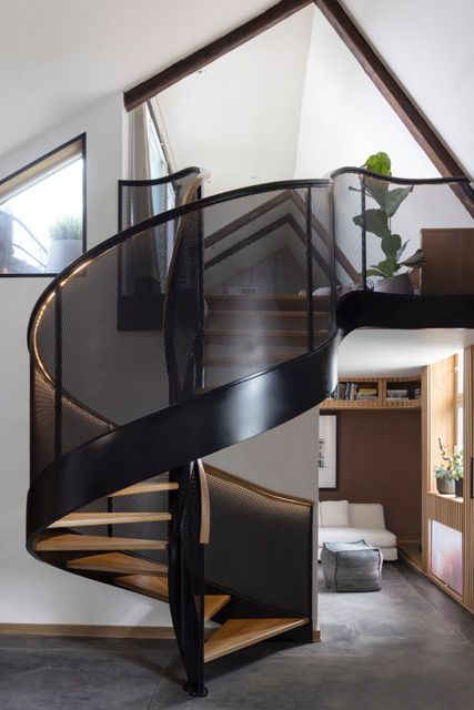 Spiral Staircase — Oslo, Norway, by Peder Fossum Ulven