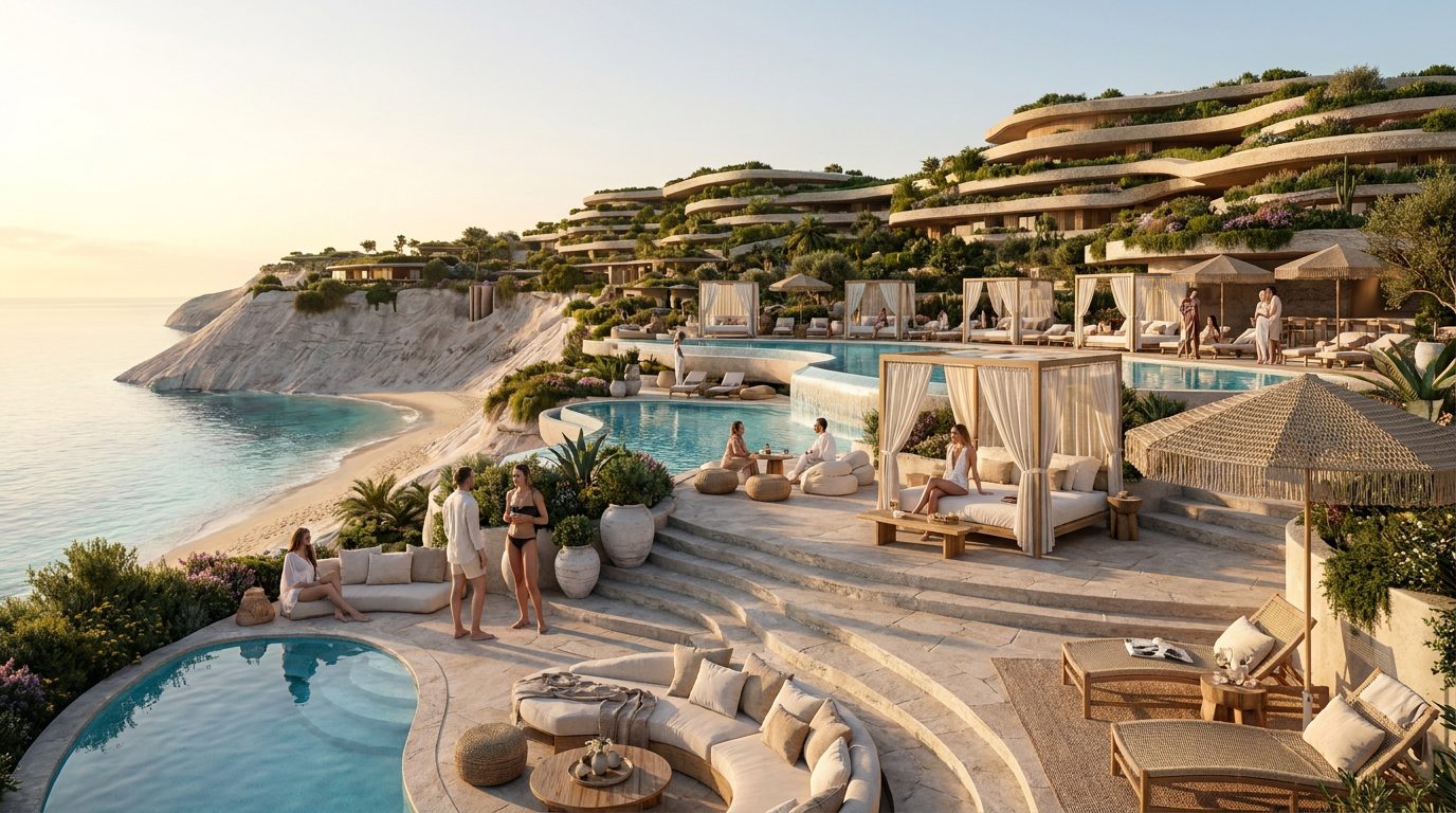 Red Sea Hotel, beach club — Red Sea, KSA